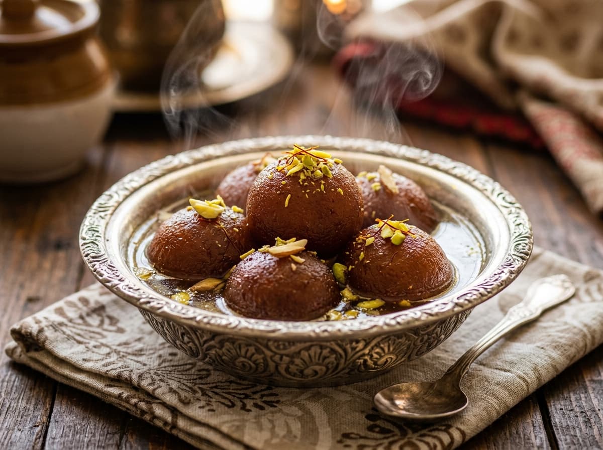 Hot Shahi Gulab Jamun