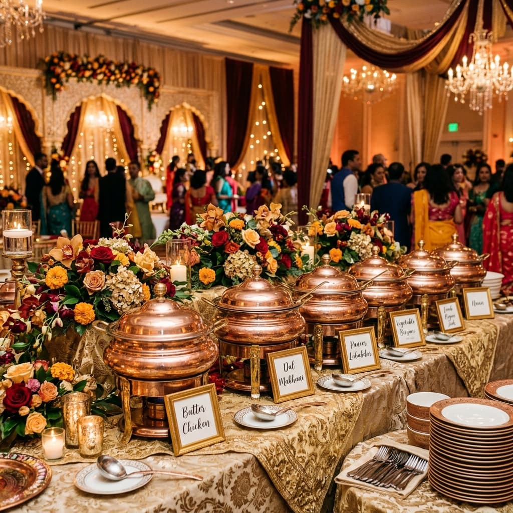 Lavish buffet main course line