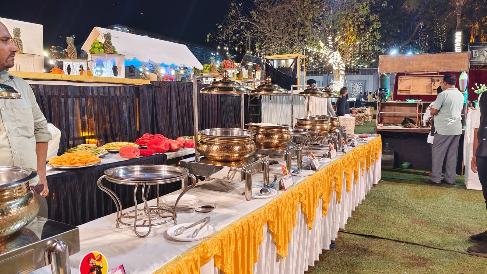 Ganga Catering staff team lineup