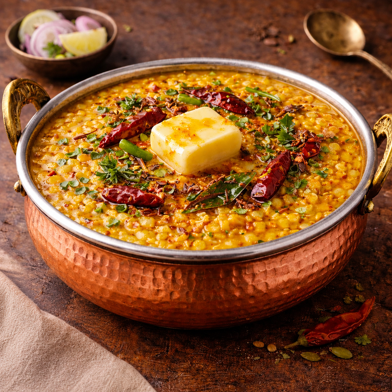 Dal Tadka Dhaba Style
