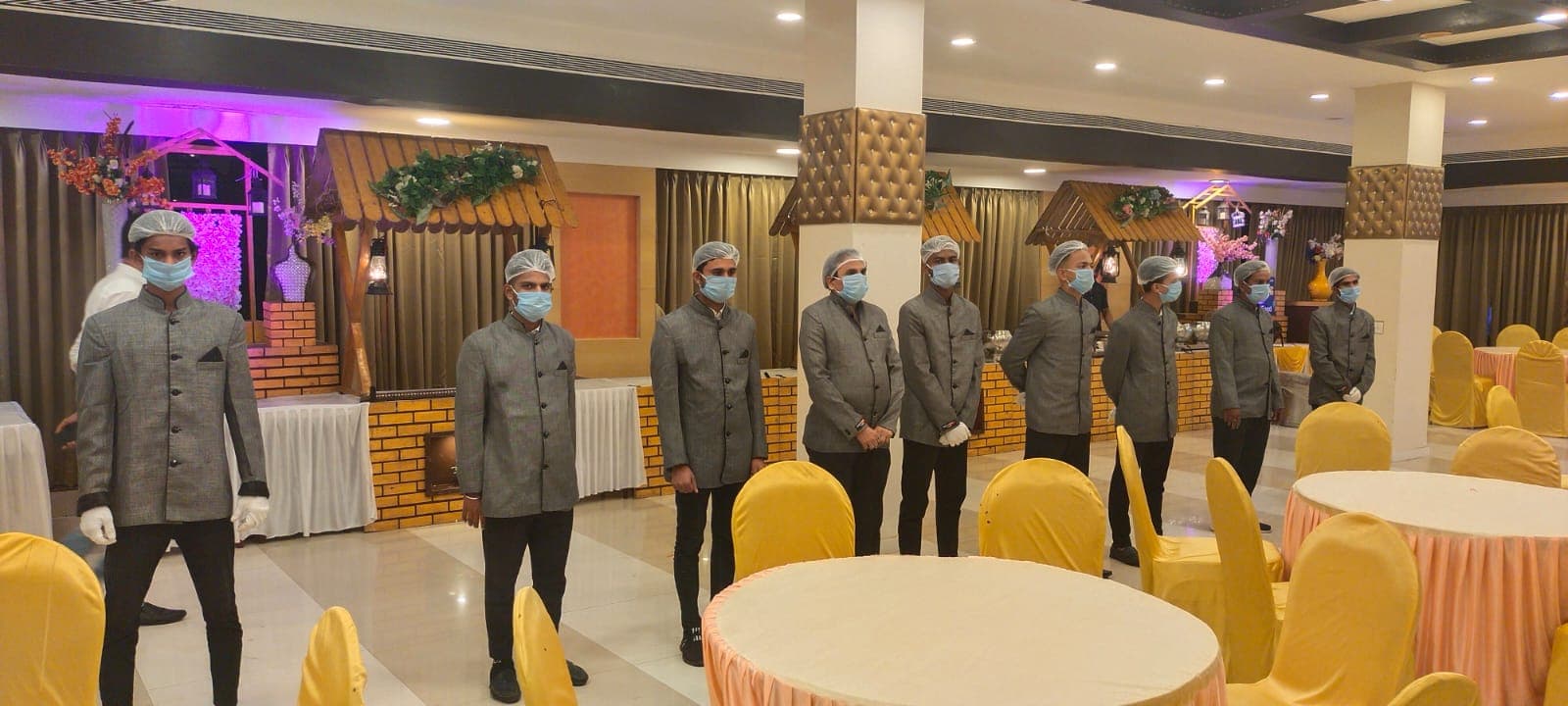 Ganga Catering event staff